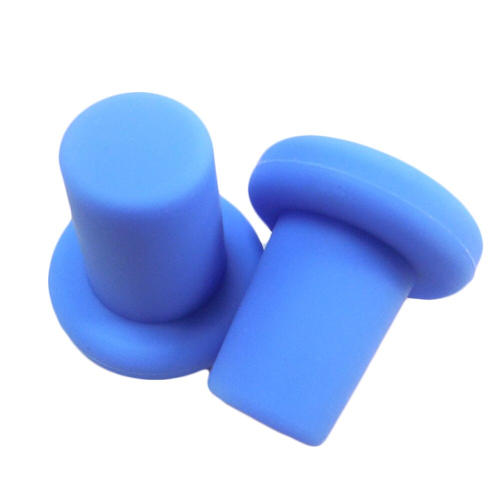 Tapones de silicona para botellas, tapón para botellas, herramientas de preservación de Bar familiar, , seguro y saludable para cocina, 6 colores: Azul cielo