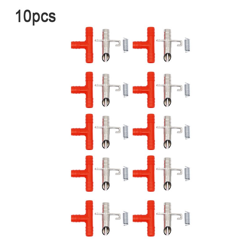 Abreuvoir à tétine automatique pour lapin, 5/10/15 pièces, abreuvoir pour rongeurs: 10pcs