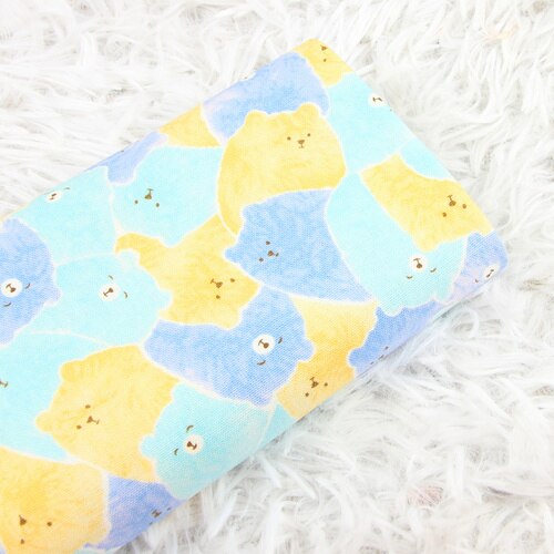 110x45cm Thin cotton fabric by Yard Light Series print Cloth DIY Handmade Sewing Bag Patchwork Material Accessories Home Textile: Cotton Fabric 1