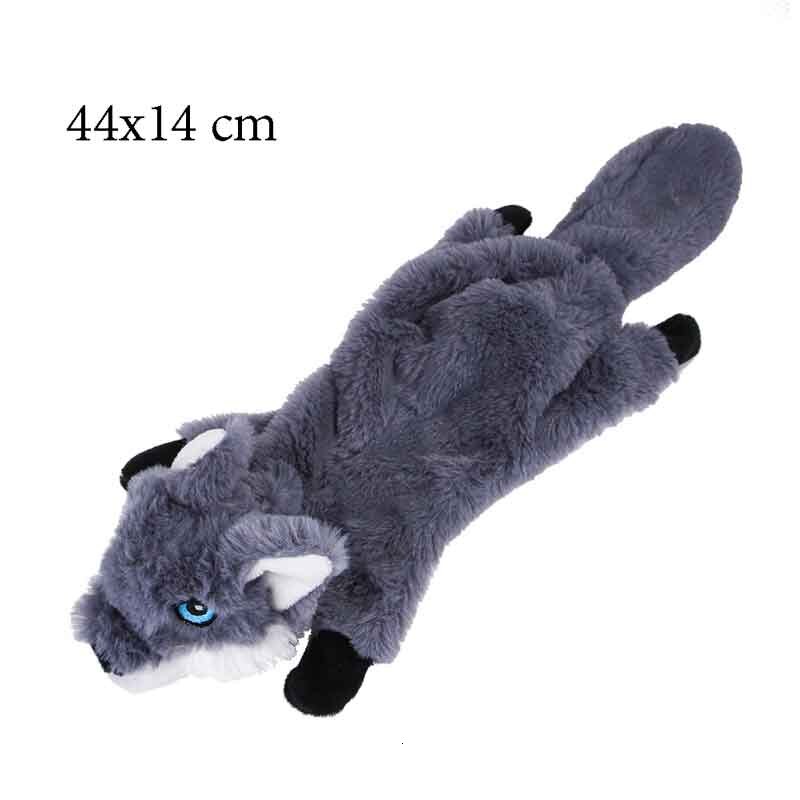 Juguetes Para Perros resistentes a mordeduras para perros grandes, mascotas interactivas, Bulldog Francés, juguete de felpa con sonido de peluche, Fleece, chirriante, suministros para mascotas: F