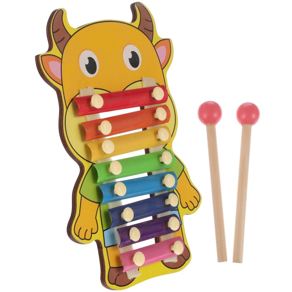 1Pc Wooden Xylophone Children Percussion Instrument Educational Plaything