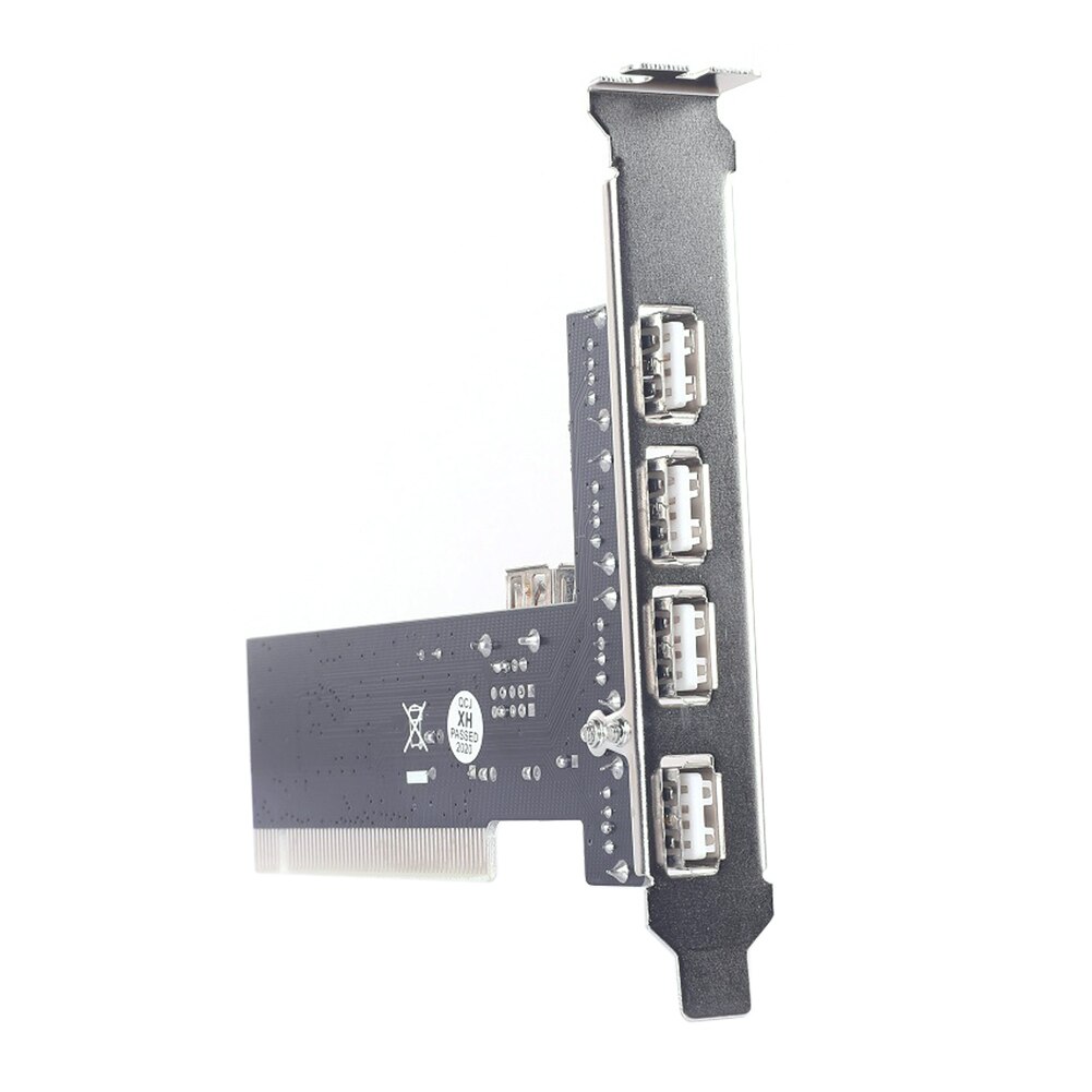 Expansion Card Port PCI Expansion Card USB PCI Controller Cards 4 Ports 480Mb/s PCI to USB 2.0 Expansion Card