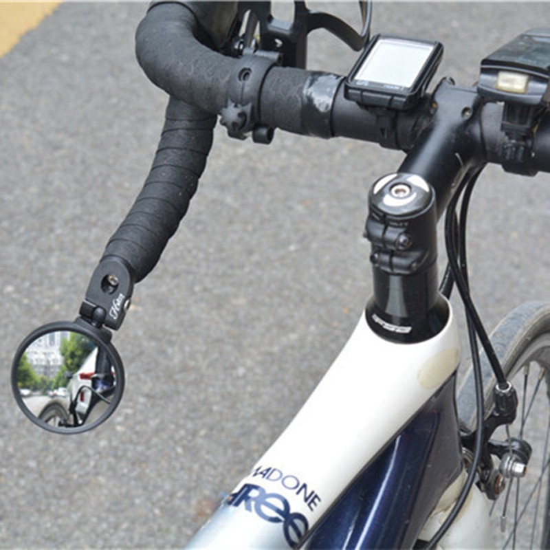 Hafny cykel bakspejl til mtb vejcykel 360 graders justerbar vidvinkel rustfri fleksibel cykling sikkerhed spejl
