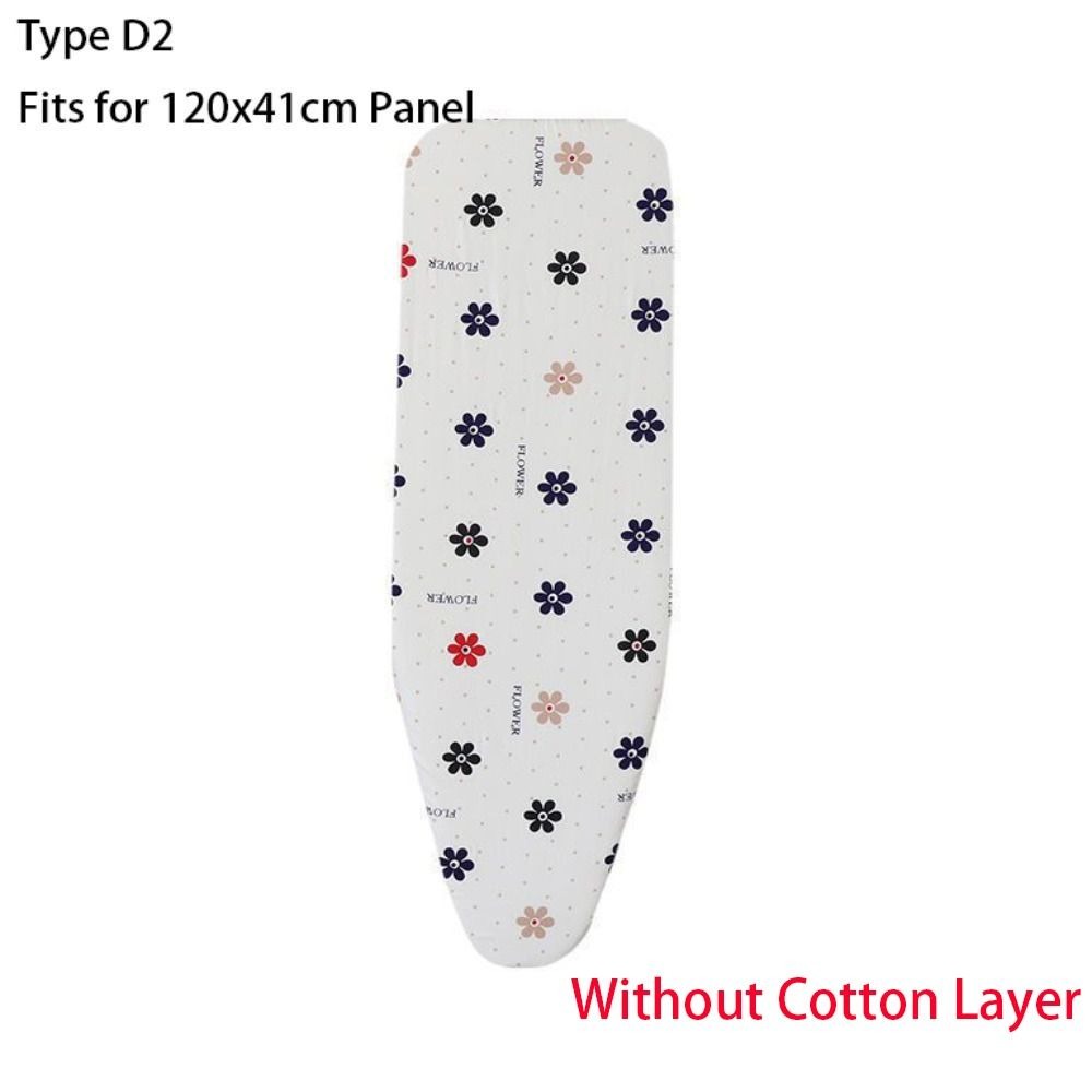 Durable Ironing Board Cloth Heavy Heat Resistant Thickened Ironing Board Cover Pad Resistant Scorch Universal Printed Padded: MULTI