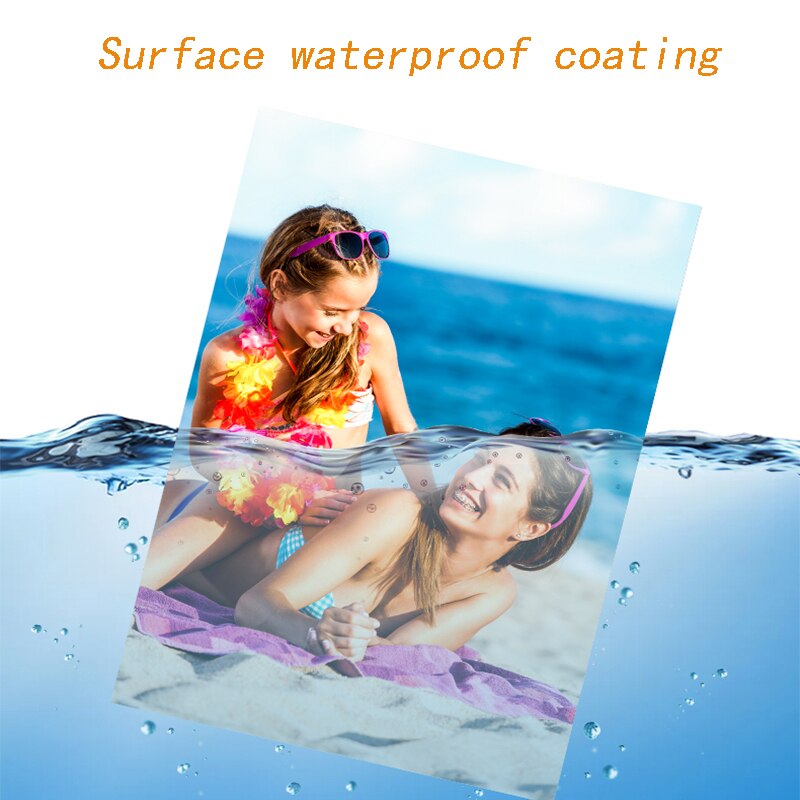 Self-adhesive photo paper A4/A6 self-adhesive color inkjet photo paper 135g /150g inkjet printing glossy photo paper