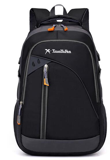 Chuwanglin udendørs rejserygsække rygsæk mænd laptop rygsække stor kapacitet skoletasker mochila  d62404: Sort