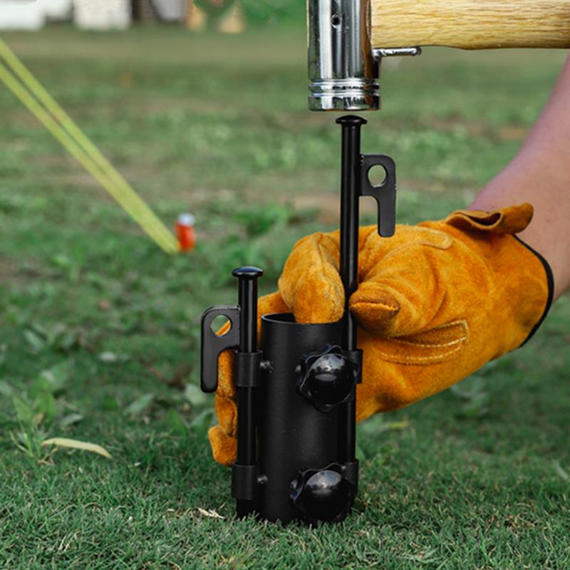 Canopy Tarp Camp Pole Fixer Tent Accessories Camping Supplies Equipment Support Rod Fixing Tube Outdoor Fixture Accessories