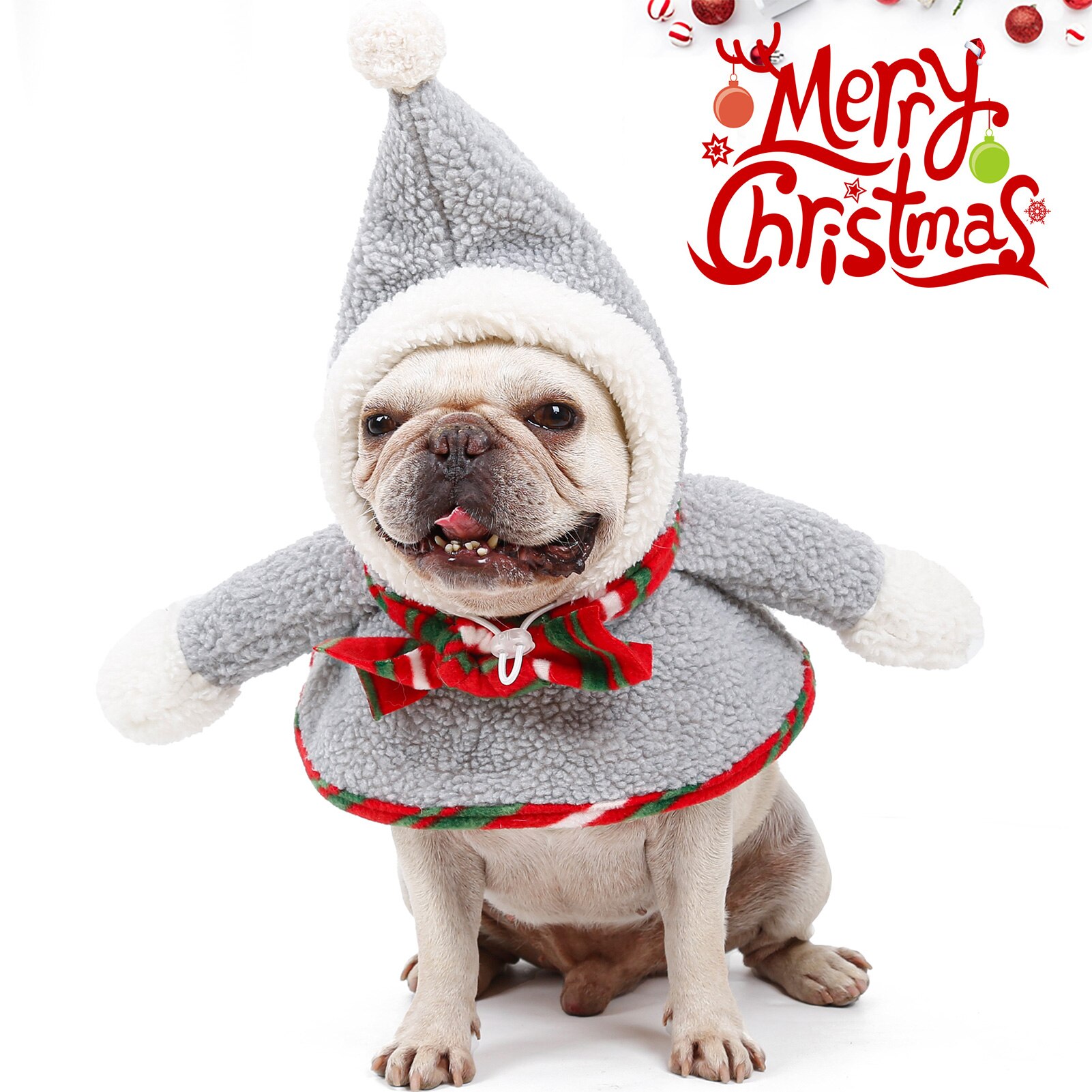 Hond Kerst Kostuum Kat Hond Cosplay Kostuum Hond Winter Hond Poncho Voor Kleine Middelgrote Honden Kerstcadeau Voor Honden Accessoires