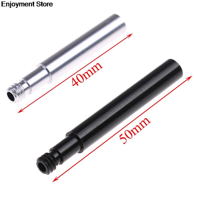 40/50mm Aluminium Alloy Bicycle Presta Valve Extender Bike Tire Wheel French Valve Extenders Caps Core Adapter