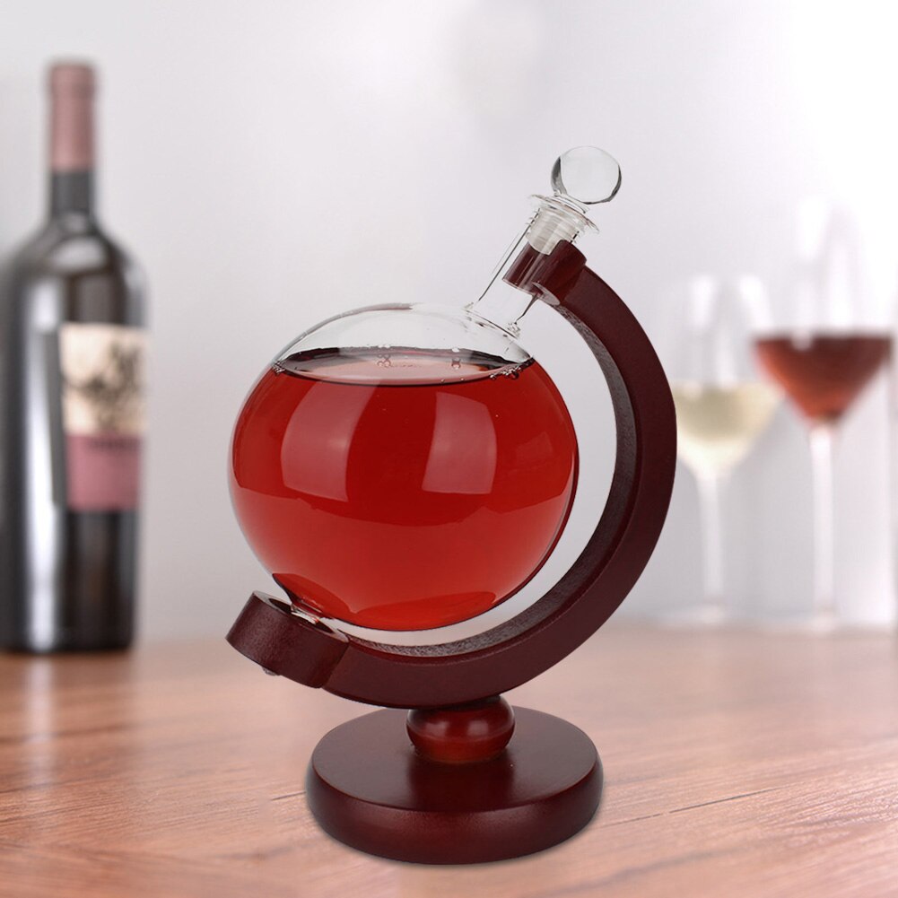 500Ml Wijn Decanter Glas Alcohol Crystal Globe Drank Karaf Dispenser Bar Party Decoratie Glaswerk Voor Whisky Wodka Decanter