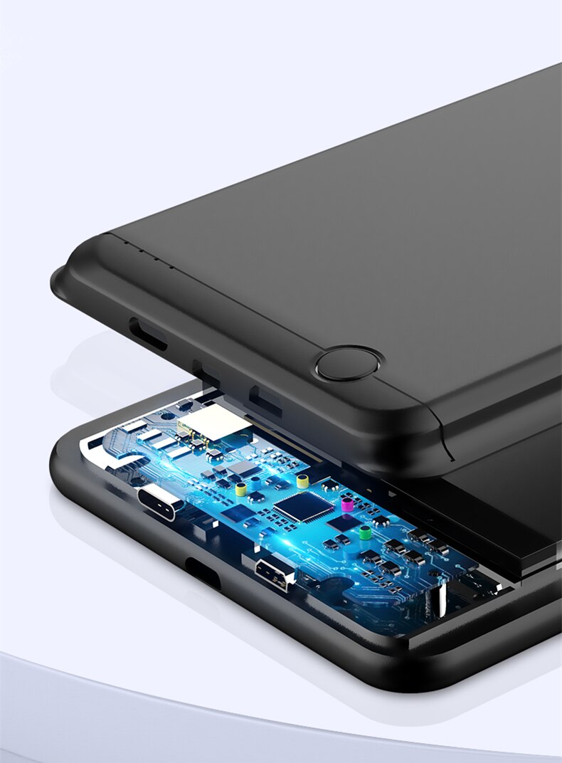10000 Mah Battery Case For Oppo F17 Reno 4 SE A7X Smart Charger Cases Cover Power Bank For Oppo F17 Battery Case