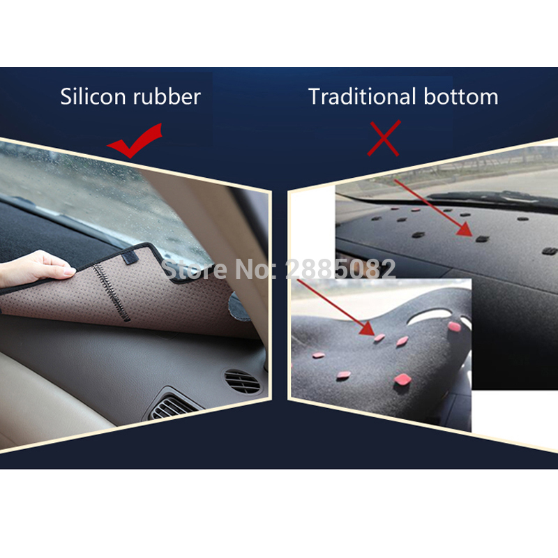 APPDEE-cubiertas de para salpicadero de coche, tapete para salpicadero, para Peugeot 308, T7, , , , ,