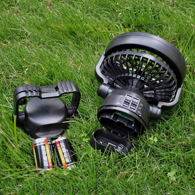 Oplaadbare fancoleman tent fantent plafond ventilator camping ventilator elektrische draagbare ventilator backpacken fanrechargeable auto fancoleman