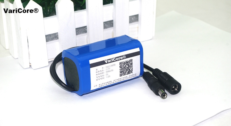 Protect 7.4 V 5200 mAh 8.4 V 18650 Li-lon Battery bike lights Head lamp special battery pack DC 5.5MM