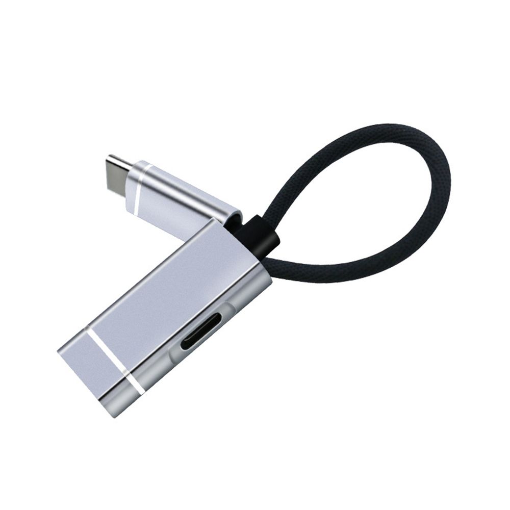2 In 1 Type-C OTG Adapter Power Supply PD Fast Charging Cable USB 3.0 External U Disk Converter Splitter For Laptop Mobile Phone