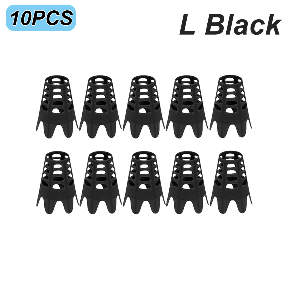 10PCS Golf Simulator Tees Golf Tees Simulator Kunststoff Praxis Training Für Rasen und Driving Range Hause Outdoor Indoor verwenden: Navy Blau
