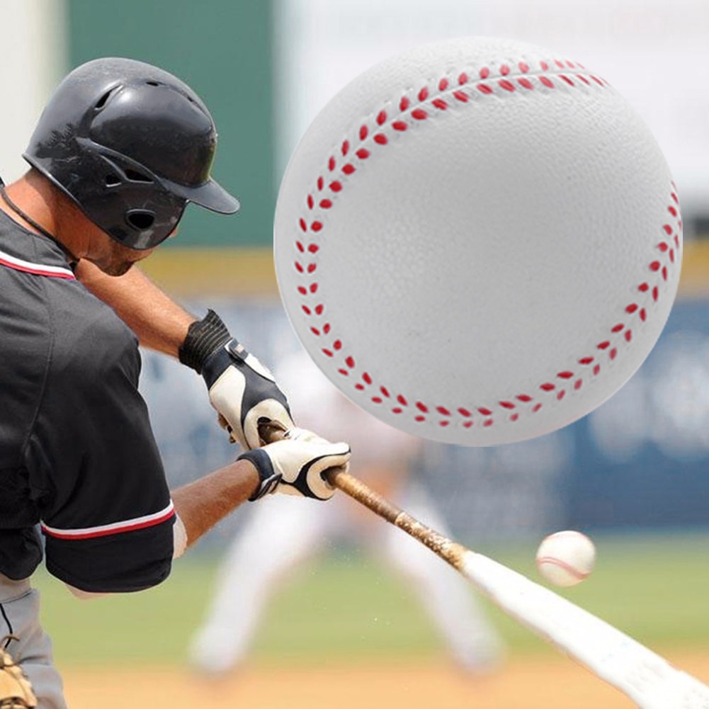 PU Geschäumten Baseball 9 "federnd Tball weicher Ball Schüler Weiche Spielzeug Baseball Pack von 12