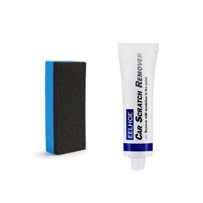 30Ml rasguño removedor de antiarañazos crema Reparación de rayaduras de coche herramienta de Auto arañazos de cera de Auto cuidado mantenimiento esponja