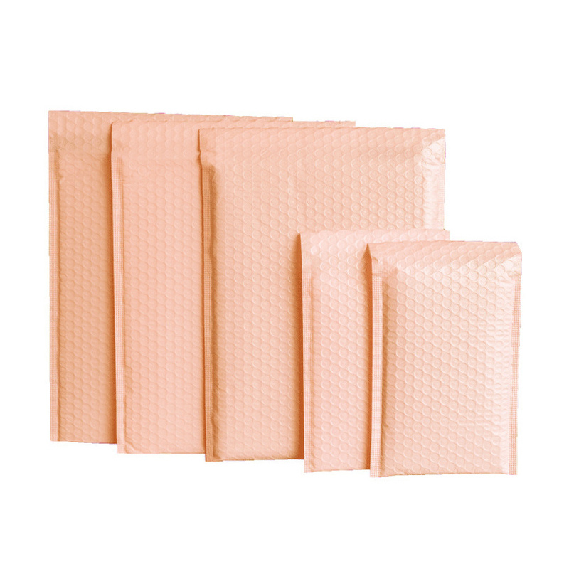 10Pcs Pink Poly Bubble Mailers Padded Envelopes Bulk Bubble Lined Wrap Polymailer Bags for Packaging Maile Self Seal