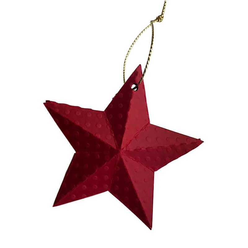 Stereo Five-Pointed Star Craft Metal Cutting Frame Templates Scrapbooking Embossing Paper Cards Photo Album Craft Stencils Dies