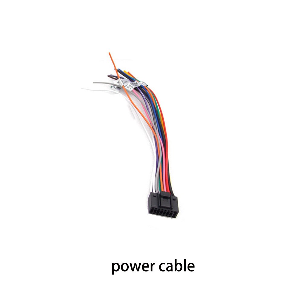 Câble d&#39;alimentation 4G avec antenne GPS, 4 broches, 6 broches, USB 10, RCA, pour Android, Radio multimédia