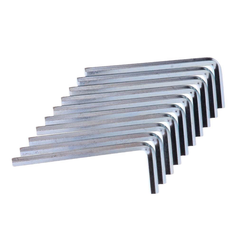 10 Pieces/Pack Functional 4mm Hexagonal Inline Roller Skate L Allen Wrench Hex Key Tool Skate Accessories Parts