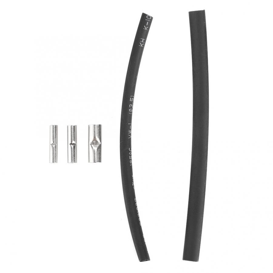 380 Uds de cobre no aislado de empalme conector de cable termorretráctil tubo, Kit de Terminal para barco Terminal de cable accesorios de Auto