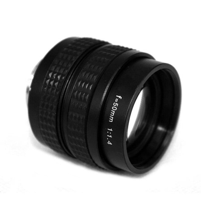 50mm F1.4 Digital Micro Single Camera Lens Movie Lens For SONY NEX3 NEX6 NEX7 A6500 A6300 A6000 A5000 C Mount Movie Lens