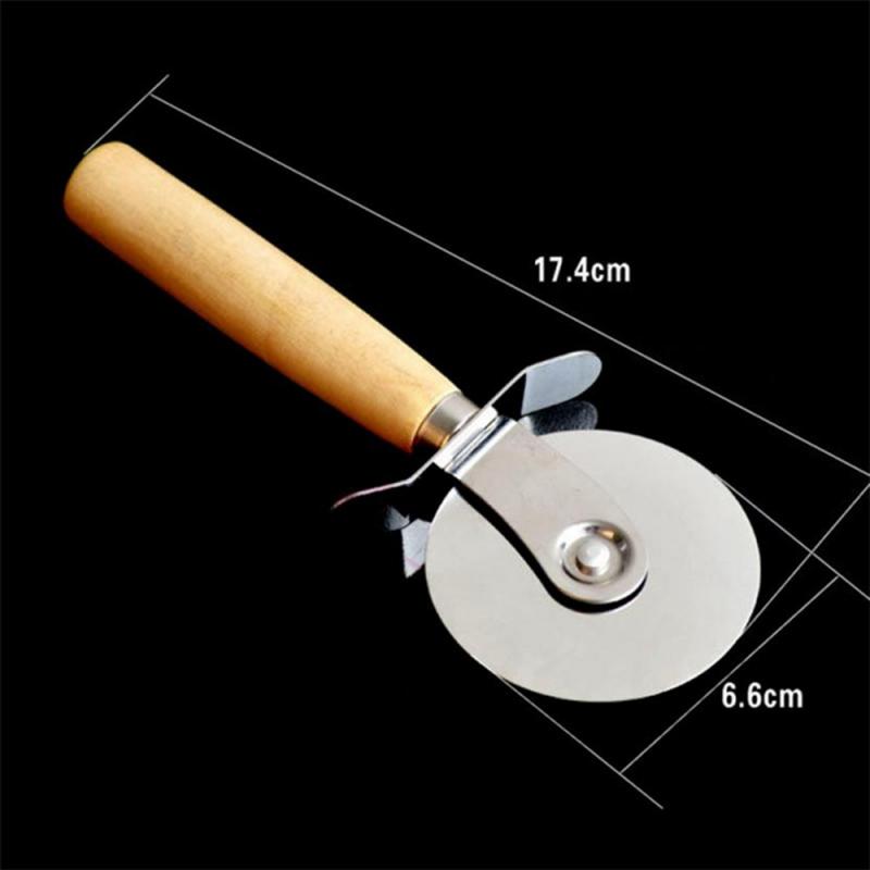 Runde Pizza Cutter Edelstahl Gebäck Pasta Teig küche Backen Werkzeuge