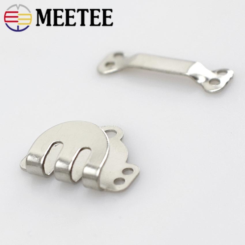 200pcs Women Man Trousers Skirt Metal Hook Buckle Pants Button DIY Garments Hooks Accessories F3-7