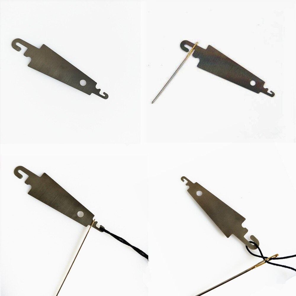 10 Pcs Steel Hook needle threader For hand sew Ribbon embroidery cross stitching sewing DIY tools Sewing Accessories 5BB5706