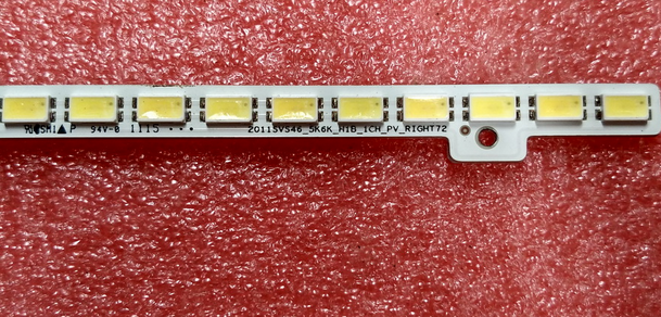 led backlight screenUA46D6400UJ BN64-01645A LTJ460HW01-H 1pcs=72led 510mm