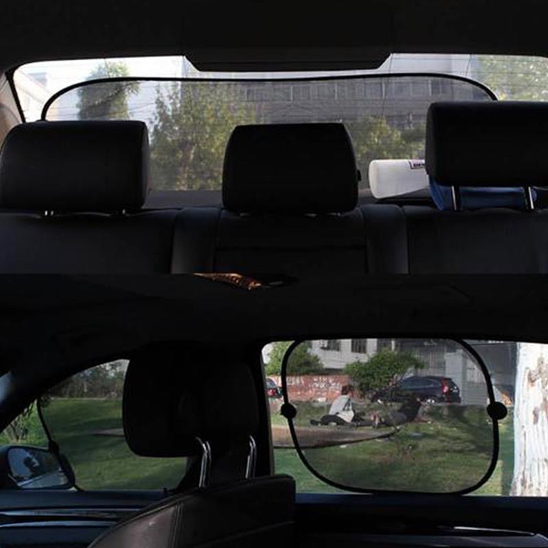autocollant noir pare-soleil 39 X 20 pour vitres de voiture,Film teinté  pour vitres d'automobile,feuilles de Protection solaire,accessoires  extérieurs,5% - Type 1PCS