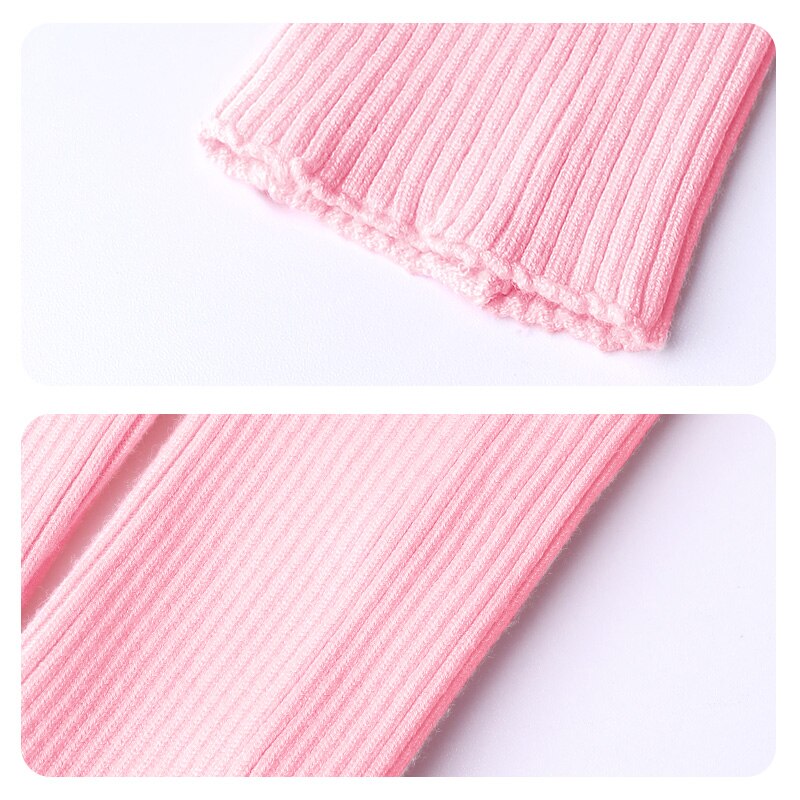 Ballet Dance Socks - Short Warm Knit Leggings - Women, Girls