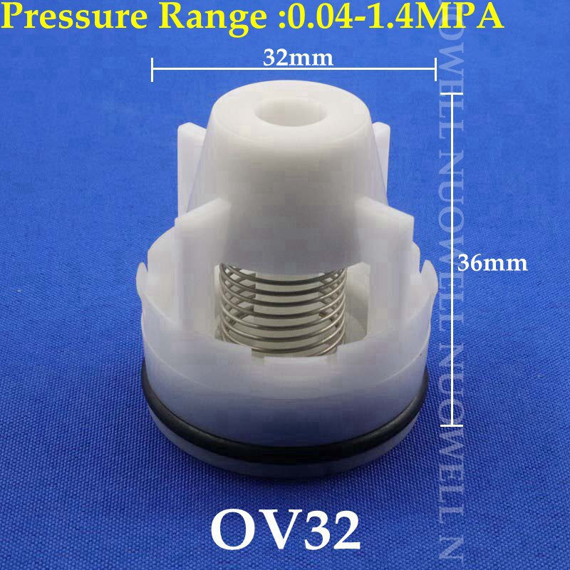 50~2Pcs 15~50mm Plug-in Plastic Check Valve Gas Water Stop One-way Control Connector Protection Anti Drip Valves: 5pcs / OV32mm