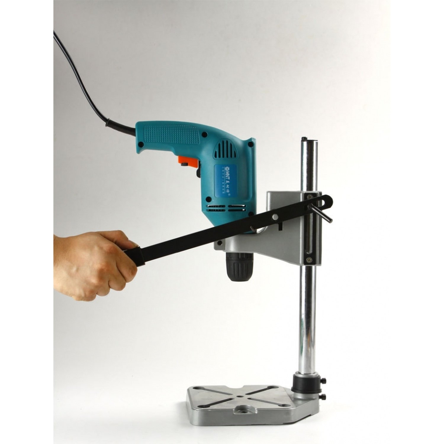 Soporte Columna Universal para Taladro Ajustable con Medición de Profundidad