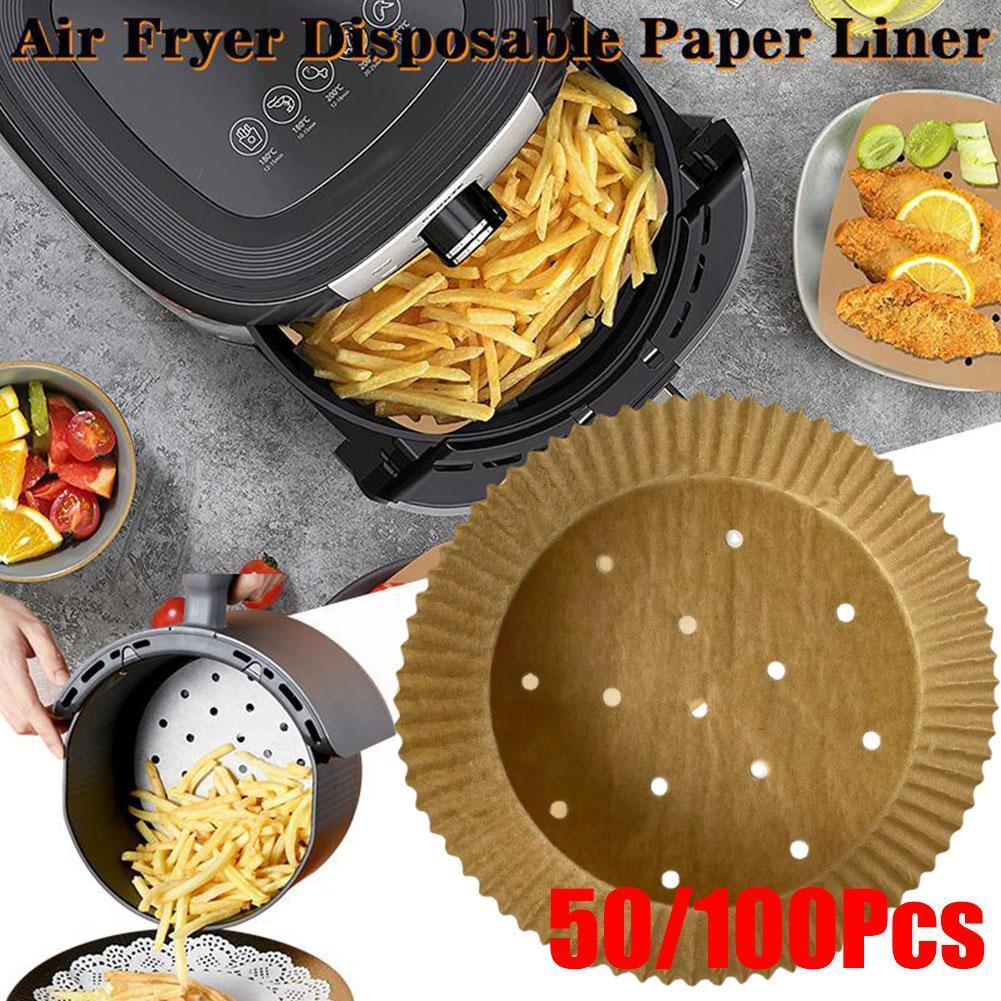 Pcs Air Friteuse Papier Liner Speciale Bakke Grandado