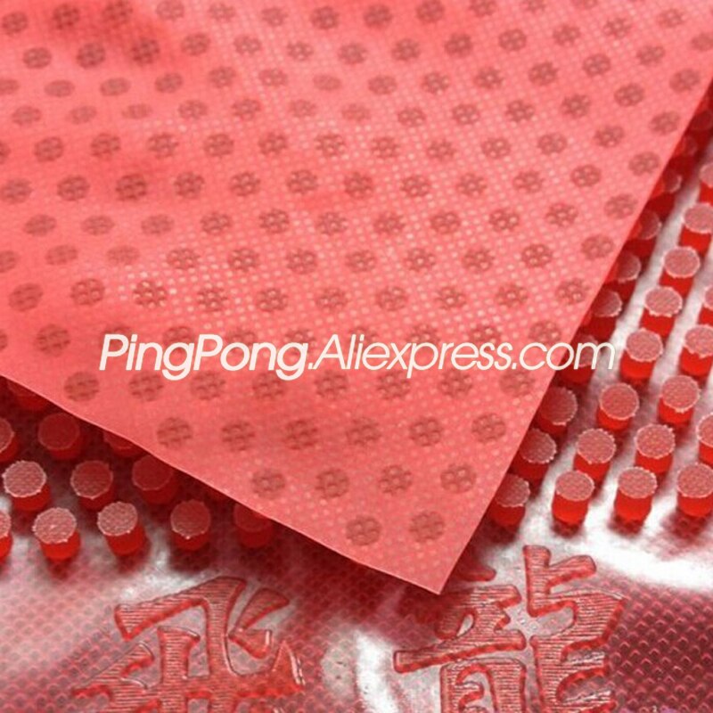 Flying Dragon Pips-long Table Tennis Rubber (Super Big Pips, No ITTF) Long Pips Ping Pong Rubber Topsheet OX