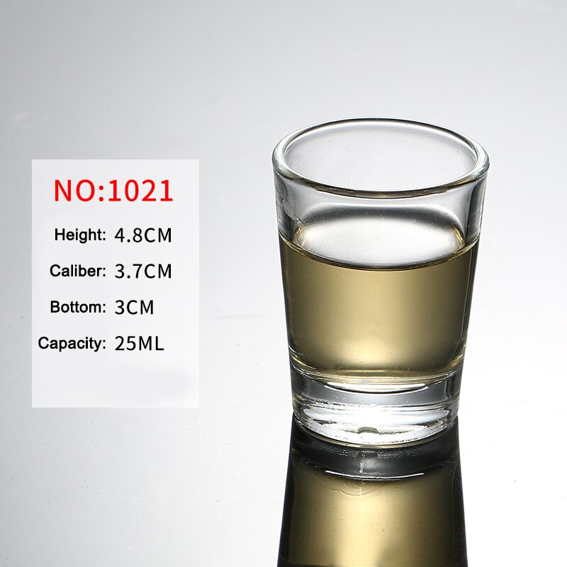 Heavy Base Shots Glass Chineses Style Drinking Tool Bar and Party Glass Tumblers can CSV: 1021