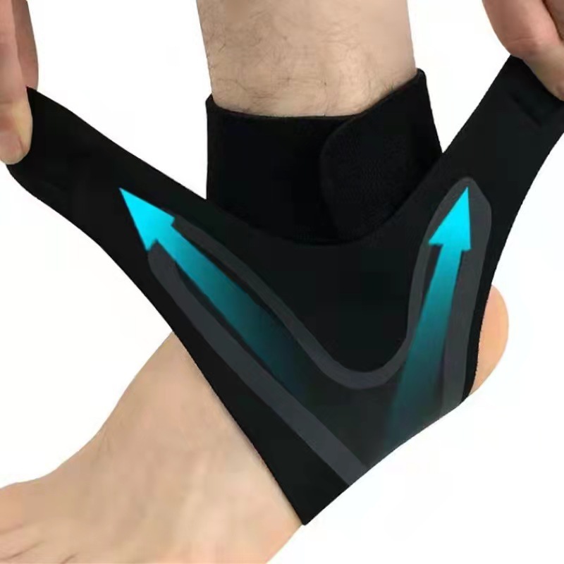 Knöchelbandage, verstellbare Kompressions-Knöchelstütze, elastischer Knöchelschutz, Schmerzlinderungsgurt, Unterstützung für Basketball-Knöchelbandage