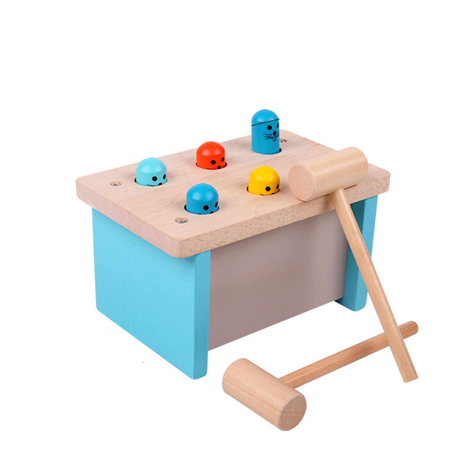 Leuke Stijl Hamster Game Kinderen Houten Speelgoed Hamer Beat Decompressie Kids Educatief Speelgoed Ouder-kind Interactief Spel: Default Title