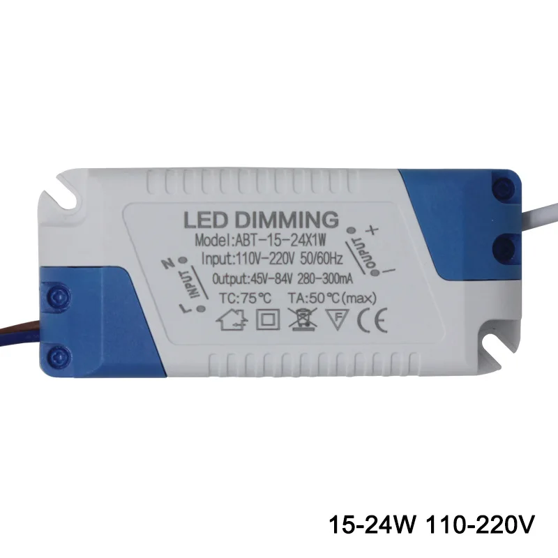 REYLAX LED Trafo 12V Dimmbar, TRIAC Dimmbar Netzteil 24W 2A, Trafo 230V auf 12V DC LED Treiber