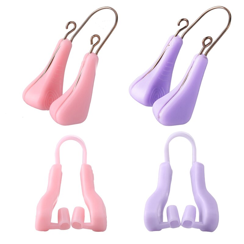 Slaap Nose Clip Anti Snurken Aid Siliconen Slaap Apparaat Slaap Lade Slapen Aid Apneu Guard Night Apparaat Neus Adem Met case