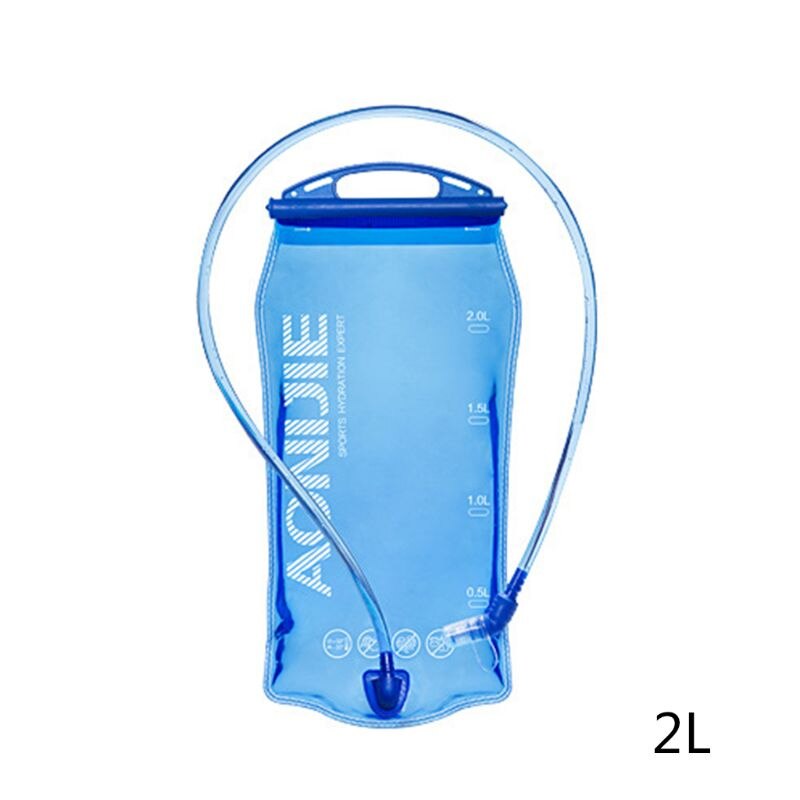1L 1.5L 2L 3L Foldable Soft Reservoir Water Bladder Hydration Pack Water Bag for Running Cycling: C