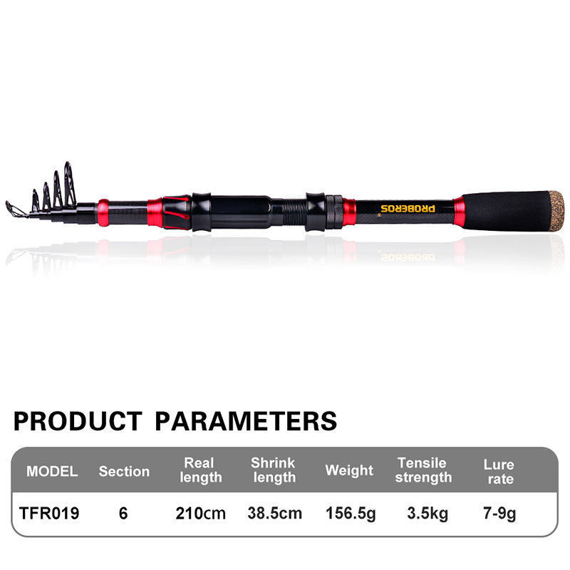 Canne a peche carbonne peche a la carpe article de pêche ensemble casting canne et moulinet canne a peche enfant Canne à pêche Casting télescopique ultralégère Portable, Combo de pêche à la truite et à la mouche: HWCSET098-100A