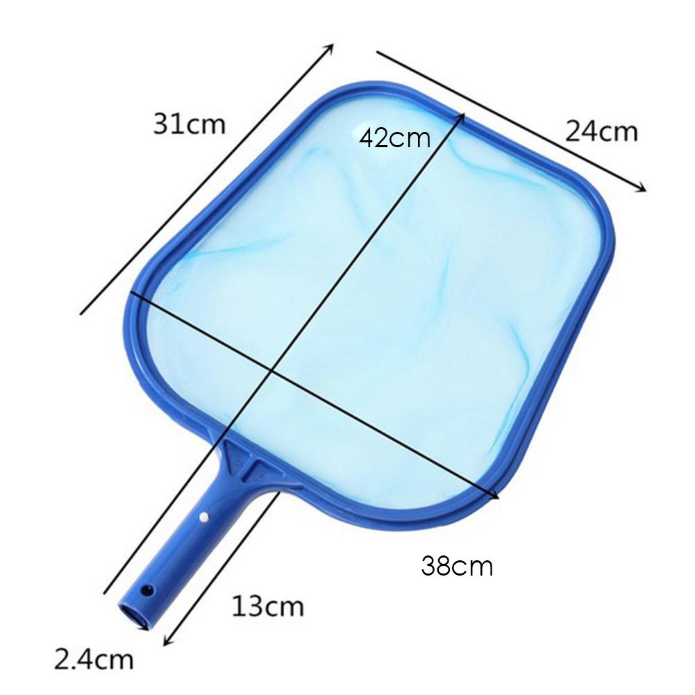 Professionele Bladhark Diepe Zak Zwembad Schoonmaken Netten Fontein Spa Vuilnis Skimmer Zwembad Netto Zwembad Schoonmaken Accessoires: 42x28cm without Rod