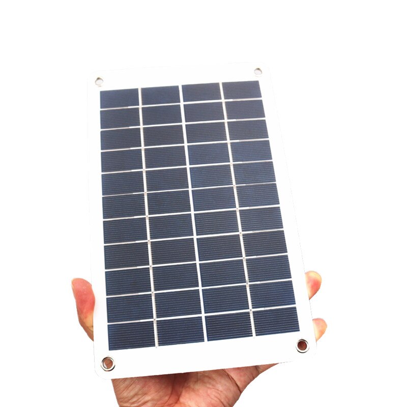 5V 1000mA 5W/7.5W Solar Power Bank Batterij Usb Powerbank Zonnepaneel Oplader Voor Telefoon Oplader