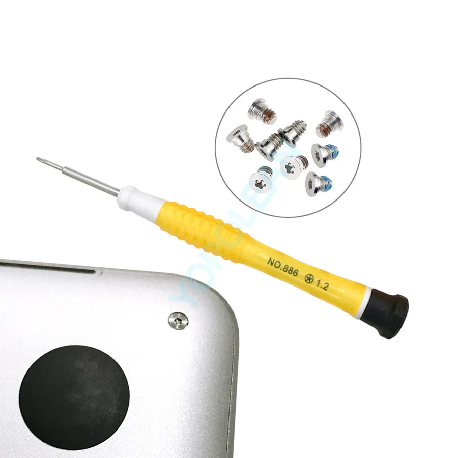 Bottom Screw Screws Rubber Feet Srewdriver For Macbook Pro Retina 13" 15" A1398 A1425 A1502