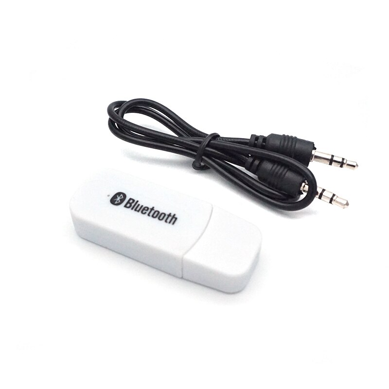 USB Bluetooth Adapter For Computer Bluetooth Dongle USB Bluetooth A2DP PC Adapter Wireless Stereo Audio For Speaker Car Home: White