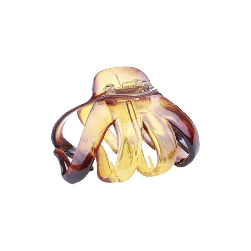 Pinza de pulpo para el pelo para mujer, pinza de plástico sólida a la para mujer, herramientas de estilismo, pinza para el pelo, accesorios para el cabello